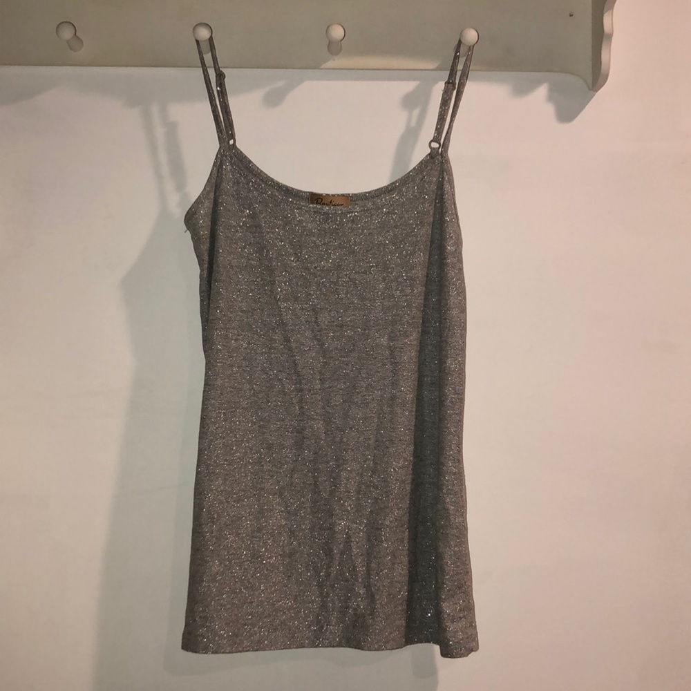 Super cute and stylish glittered tank top